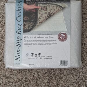 Non-Slip Rug Cushion - White